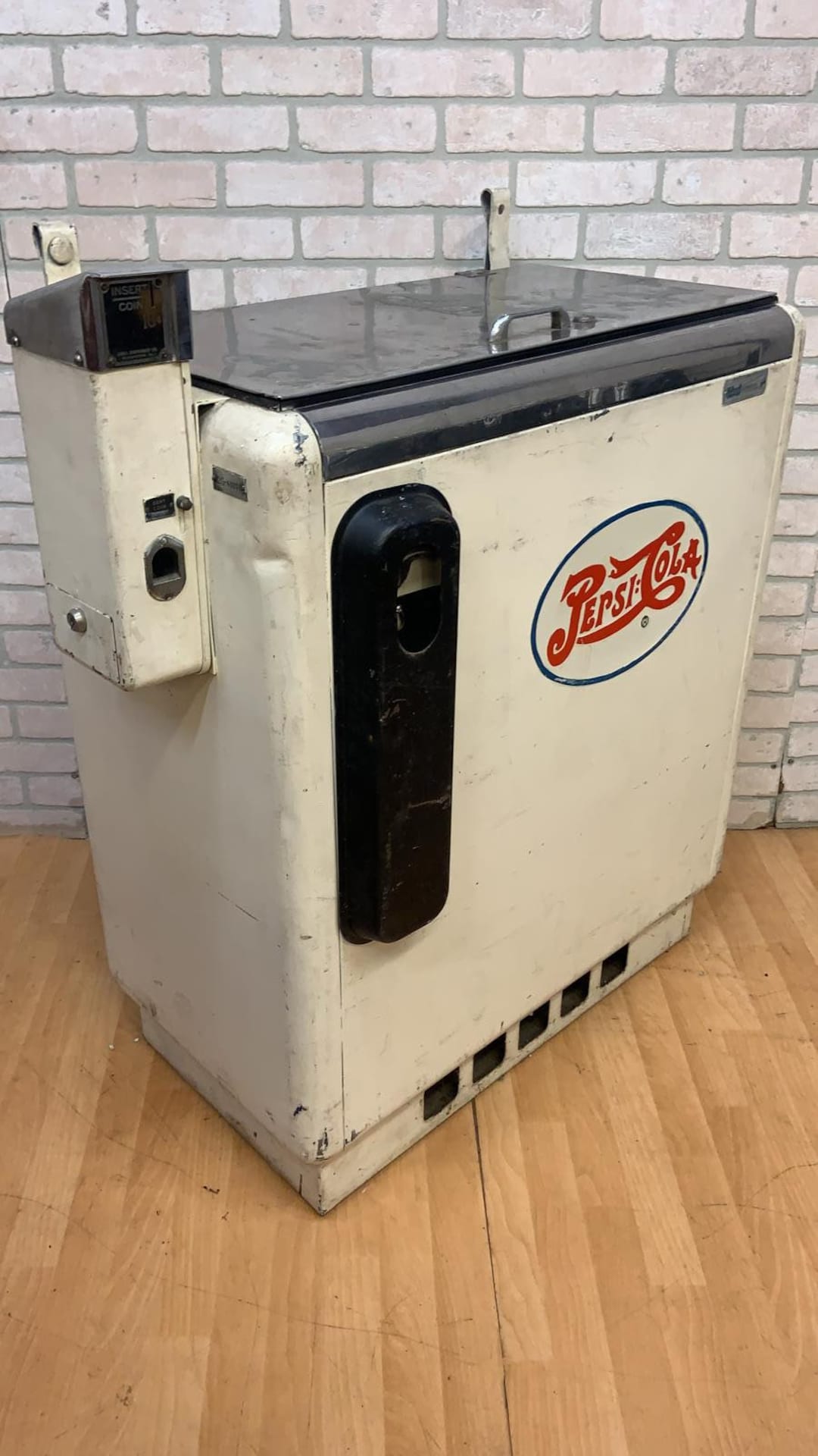 Vintage Classic Pepsi Slide Cooler Vending Machine Etsy