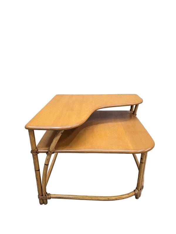 Heywood Wakefield 社製の刻印付きサイドテーブル Heywood wakefield side table - Etsy 日本