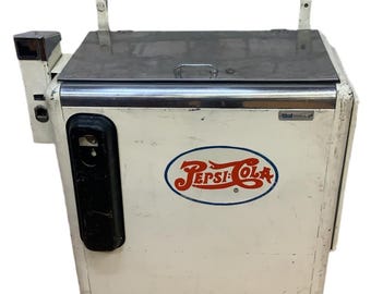 Vintage Classic Pepsi Slide Cooler Vending Machine - Etsy Canada