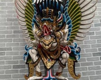 木彫り　インド神　カルーガ 木彫り インド神 カルーガ