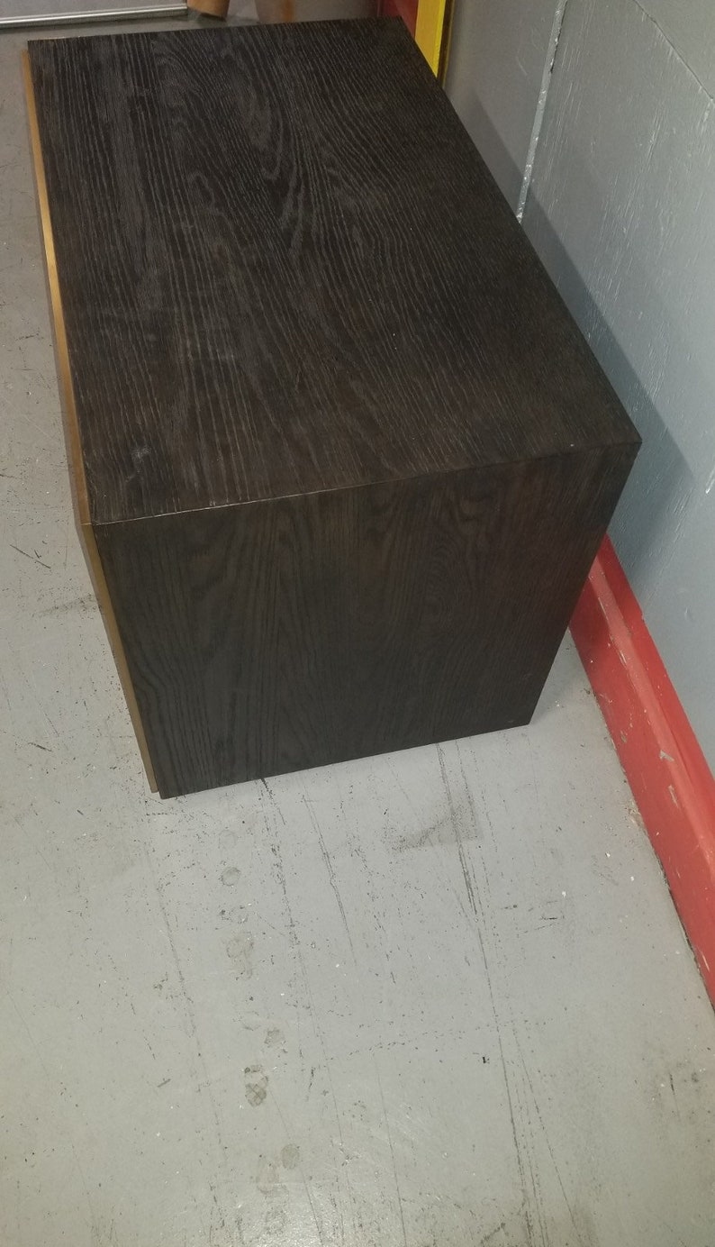 Restoration Hardware Calvin Left Closed Nightstand and Bezier Etsy