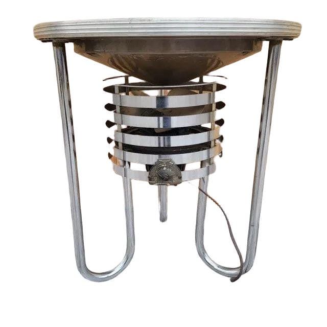 Art Deco Industrial Fan Table by Kisco Company - Etsy