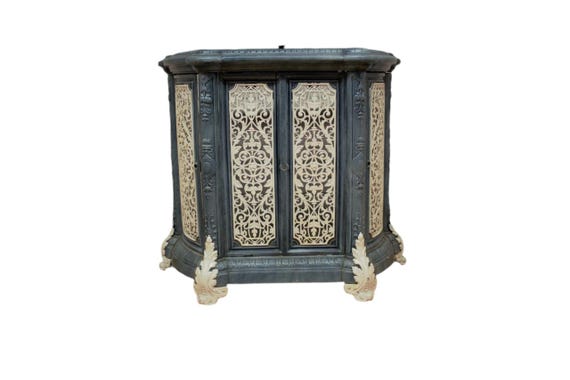 Antique French Victorian Ornate Style Radiator Cover