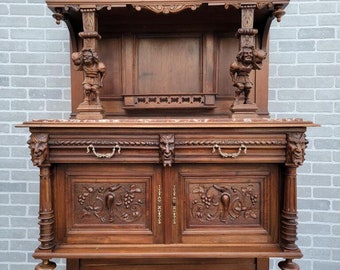 Carved sale buffet table