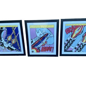 Roy Lichtenstein as I Opened Fire - Etsy