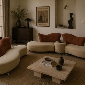 Vladimir kagan sofa - Etsy 日本