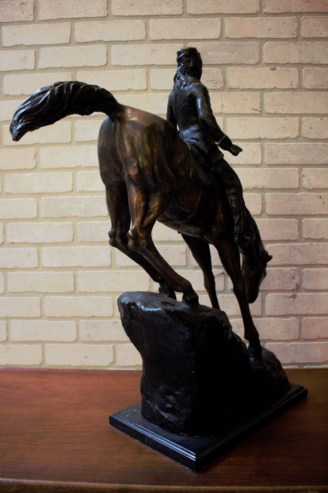 Frederic Remington Bronze Sculpture Mountain Man Etsy Sweden