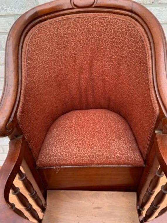 Antique high chair with potty sale