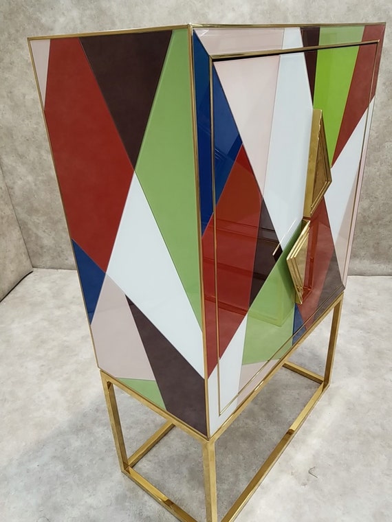 JONATHAN ADLER FRACTAL GLASS TRAY