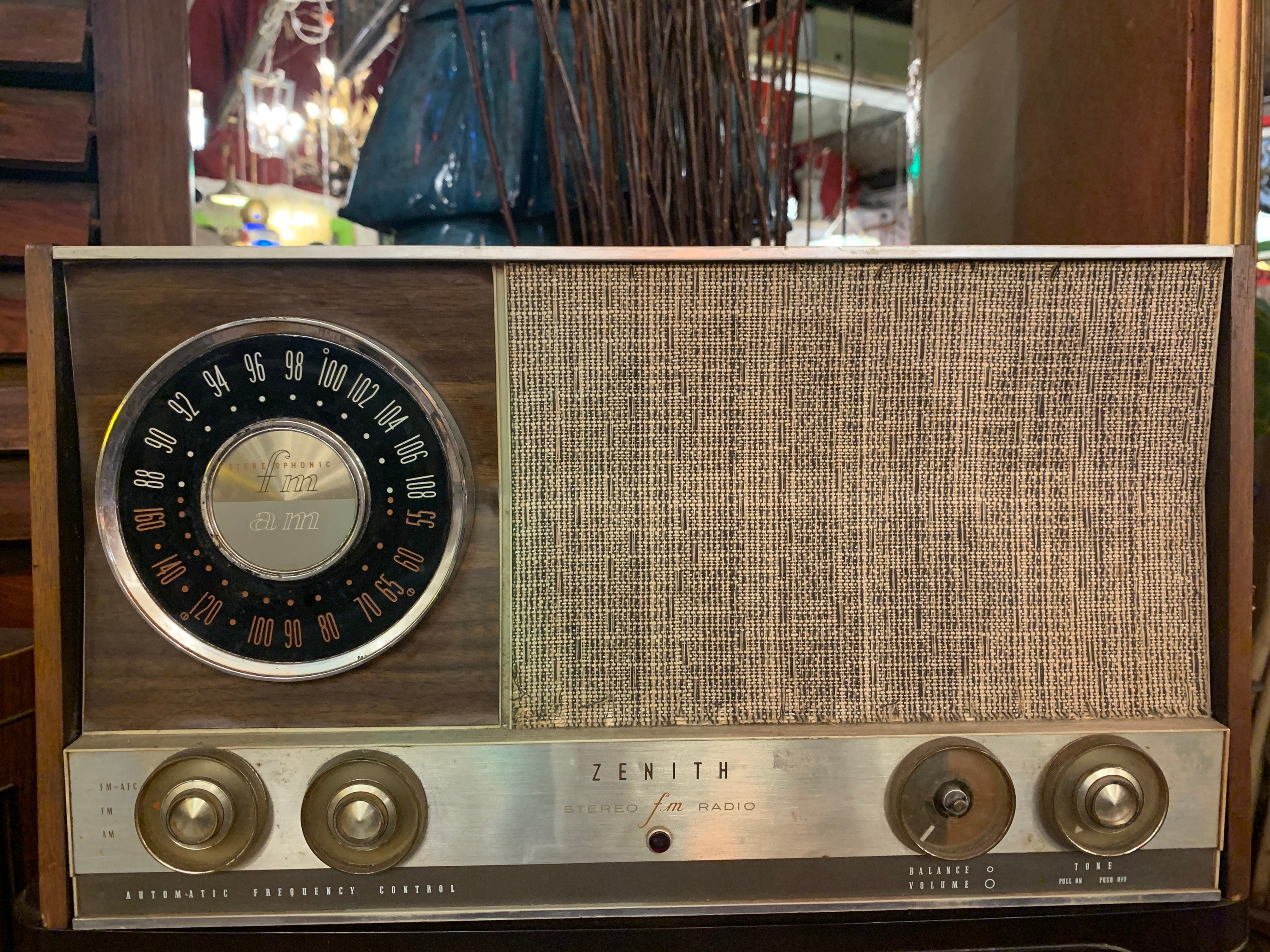 Vintage Zenith MJ1035 Radio Etsy