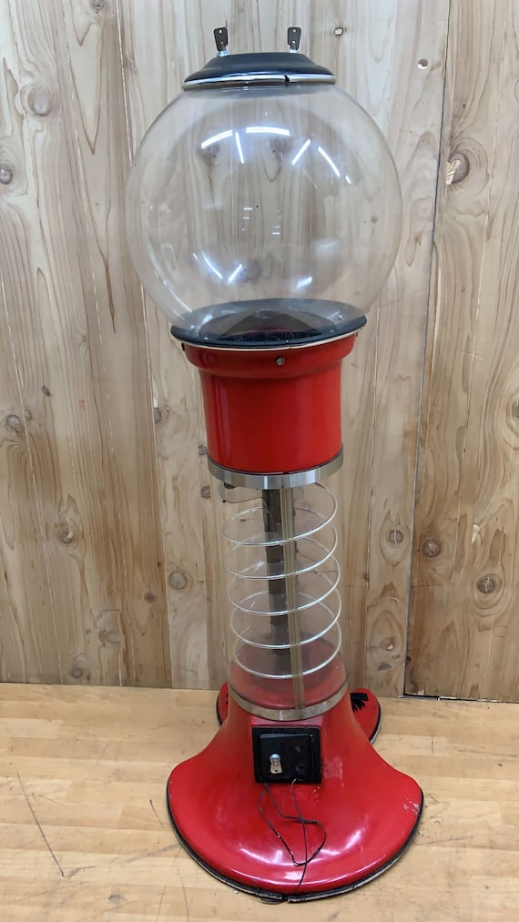 Spin & Drop Spiral Gumball Machine | Gumball Vending Machine