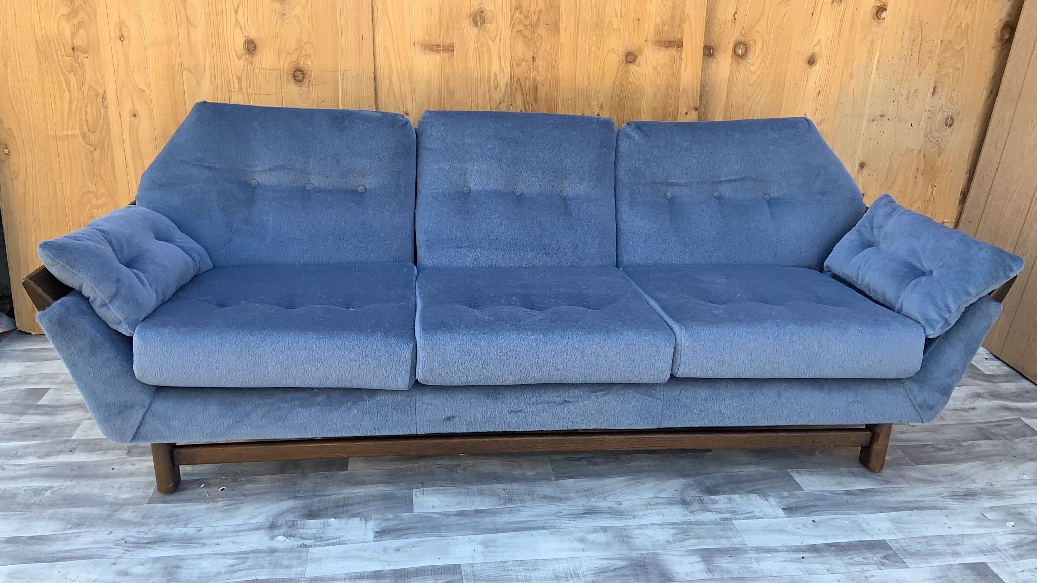 Mid century 2024 gondola sofa