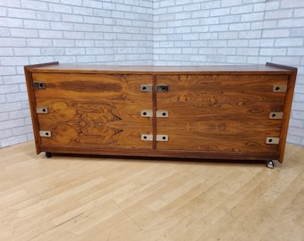 Mid Century Modern Arne Vodder Style Rosewood Lowboy Dresser