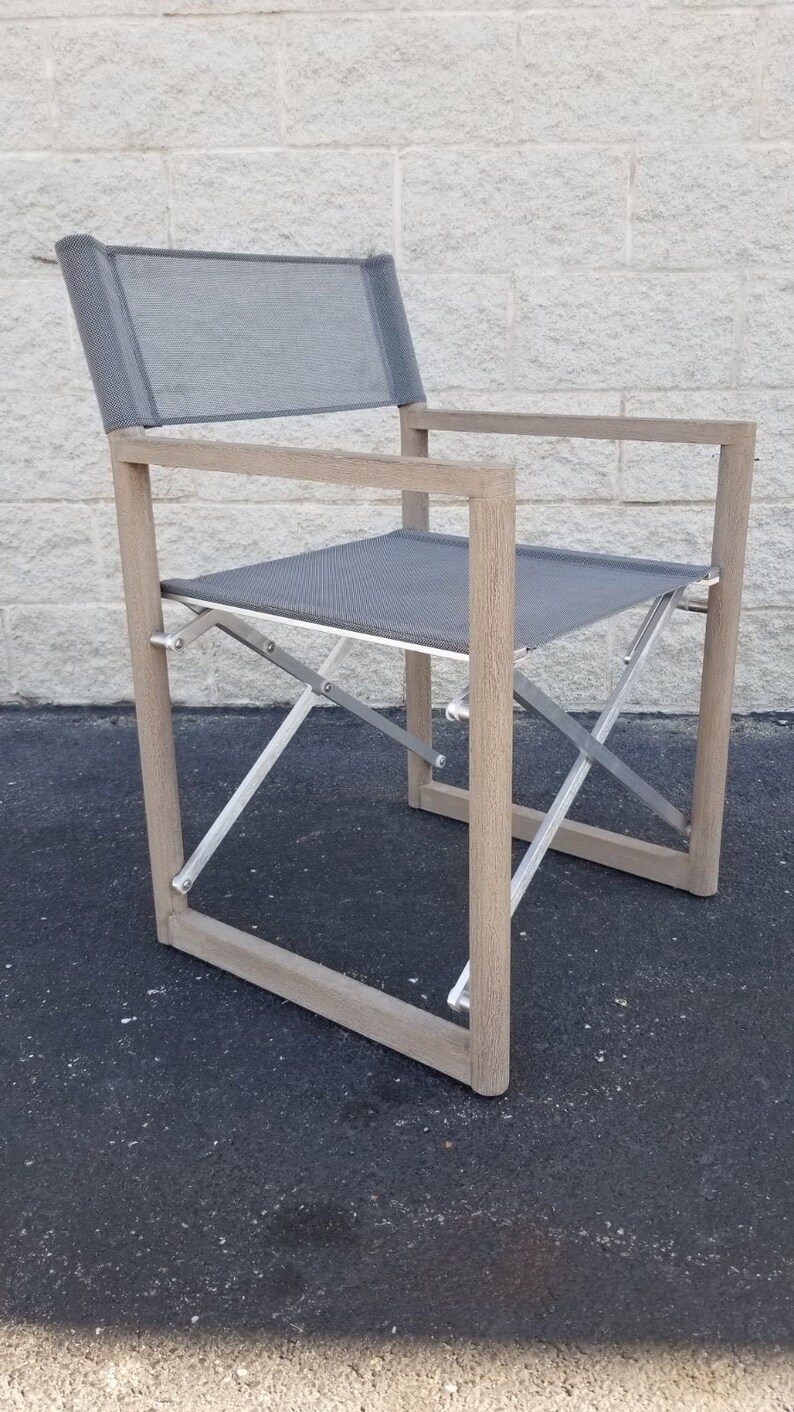 Restoration Hardware Director/'s Outdoor Teak Armchair