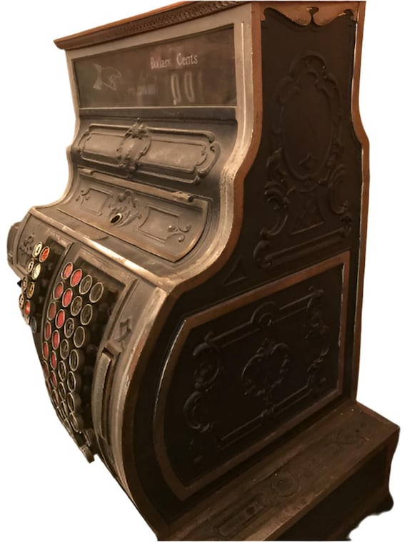 Antique NCR National Cash Register Model 1064 G - Etsy
