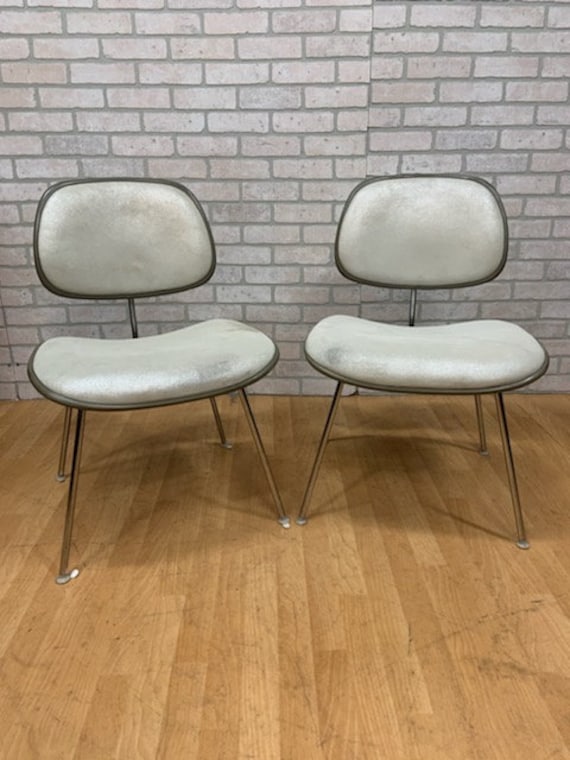 Mid Century Modern Eames for Herman Miller DCM Chairs Newly - Singapore