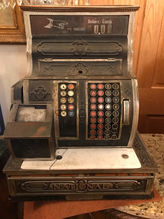 Antique NCR National Cash Register Model 1064 G - Etsy 日本