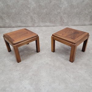 Mid Century Modern Lane Side Tables - Pair