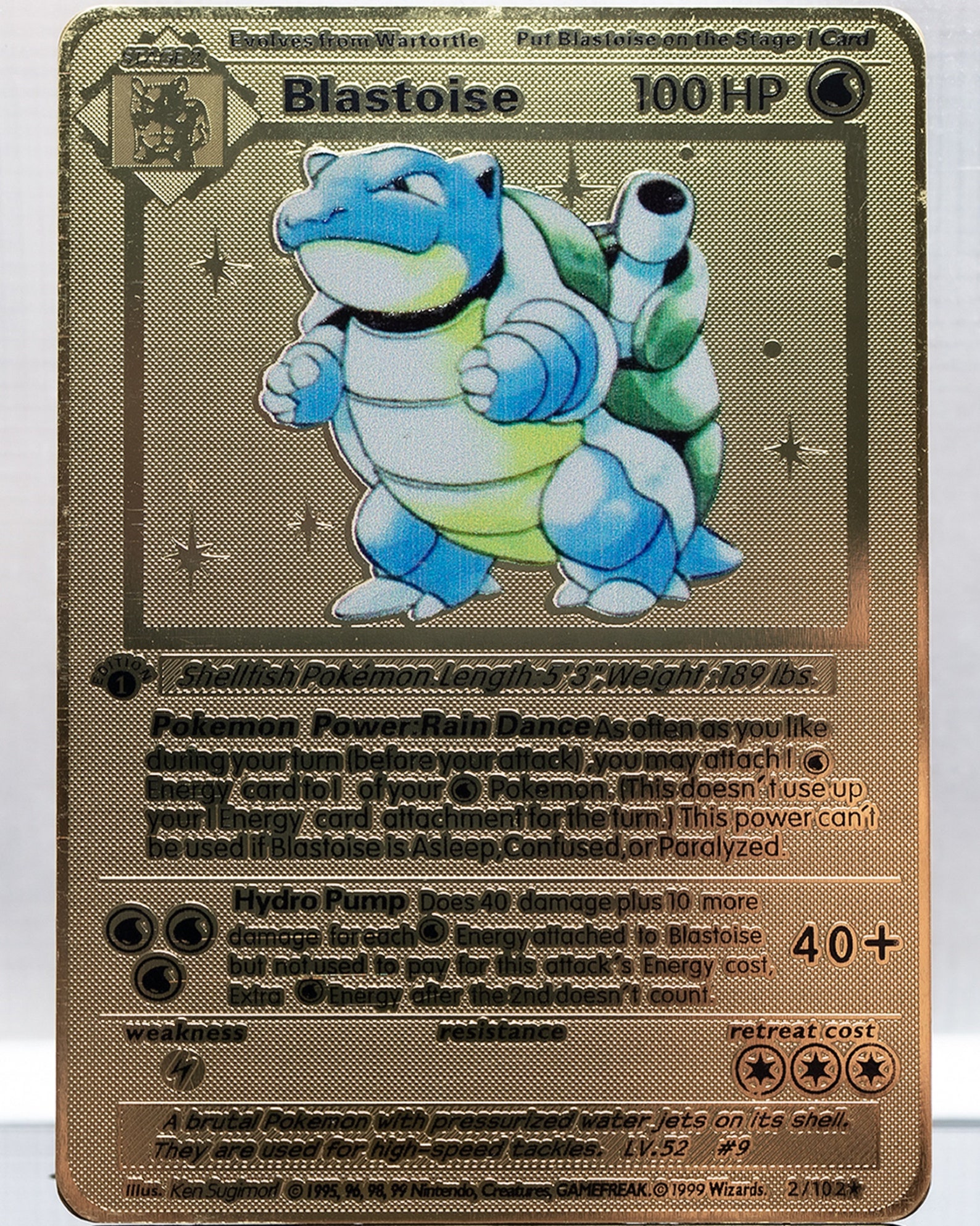 Charizard Venusaur Blastoise Shadowless 1st Edition Gold | Etsy