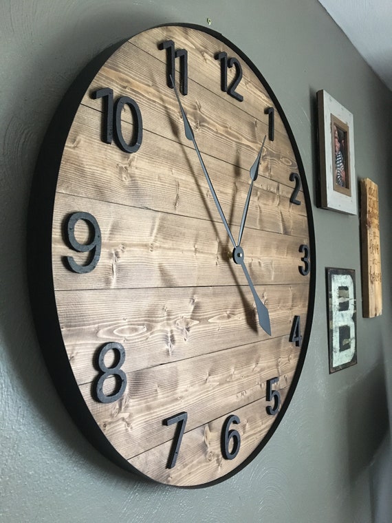 large wall clocks next