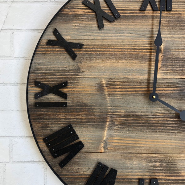 Rustic Wall Clocks Etsy