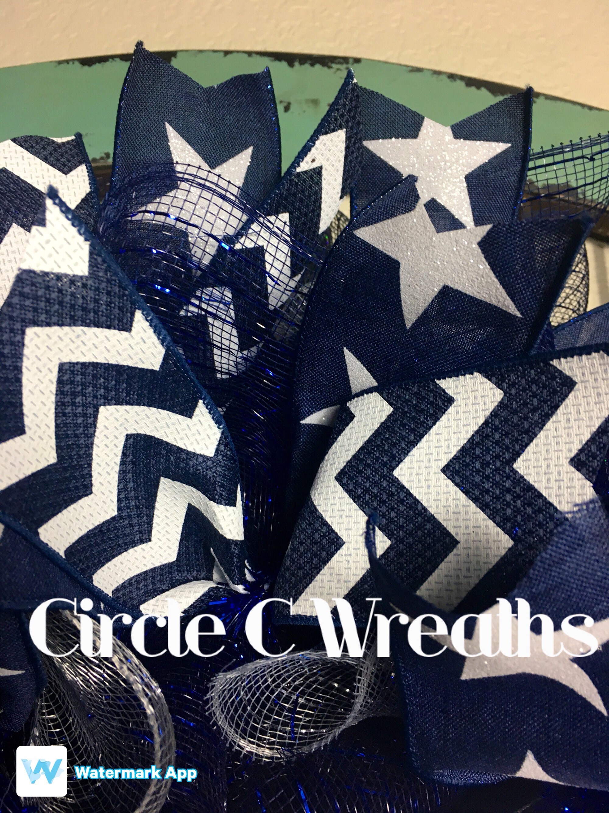 Dallas Cowboys Wreath Free Shipping