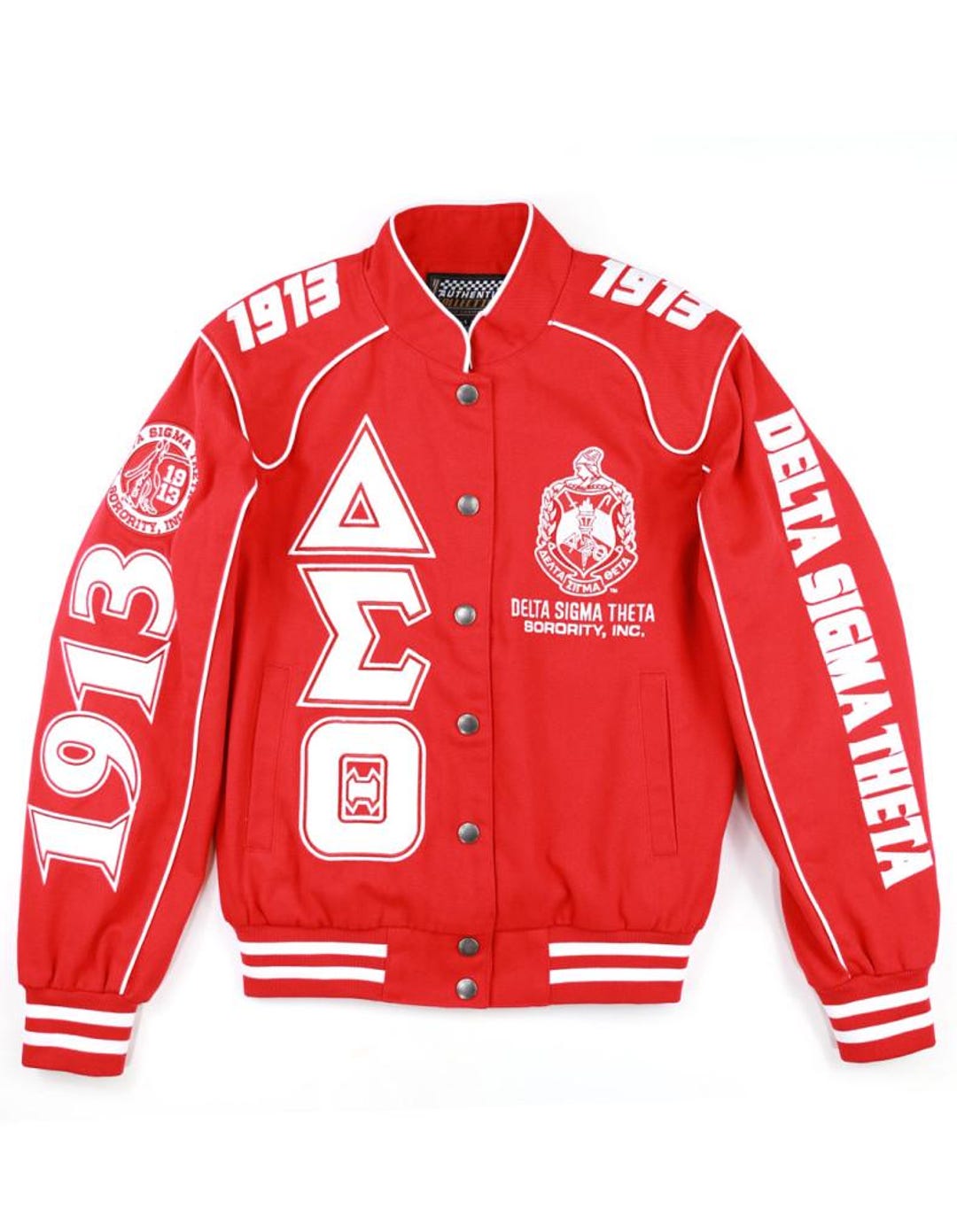 Delta Racing Twill Red Jacket - Etsy
