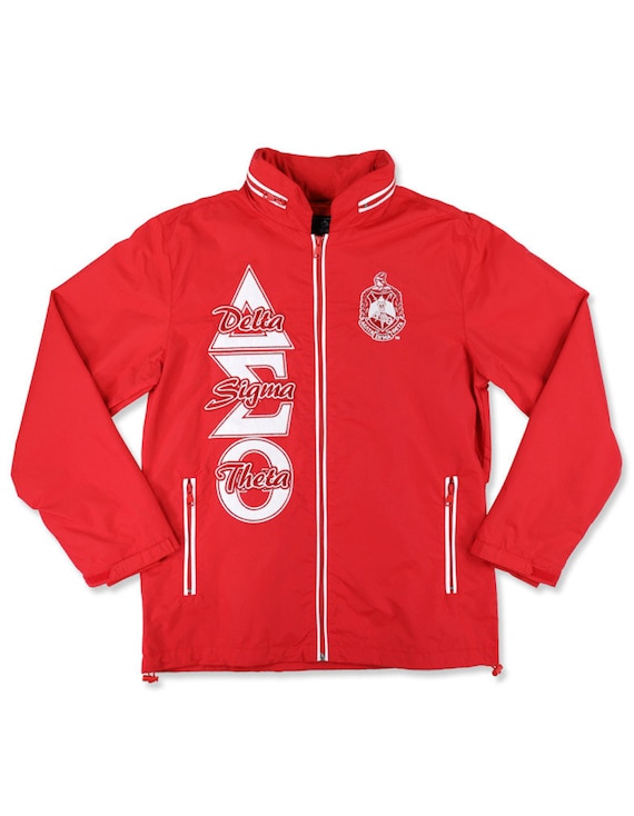 Delta Sigma Theta Windbreaker Jacket - Etsy