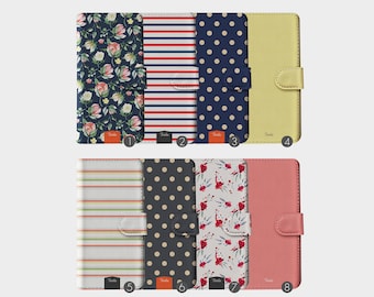 Tirita Wallet Flip Phone Case English Roses Shabby Flowers Vintage Stripes Polka Dots for iPhone 16 16e 15 14 13 12 11  Samsung S23 S22 S21