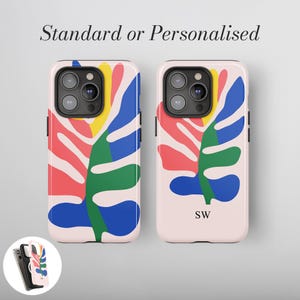Personligt blommigt Matisse-skal | iPhone 18 Pro Max | iPhone 17-skal | iPhone 16 Pro | 15 14 13 12 11 16e 17e Air Plus Mini | MagSafe 02