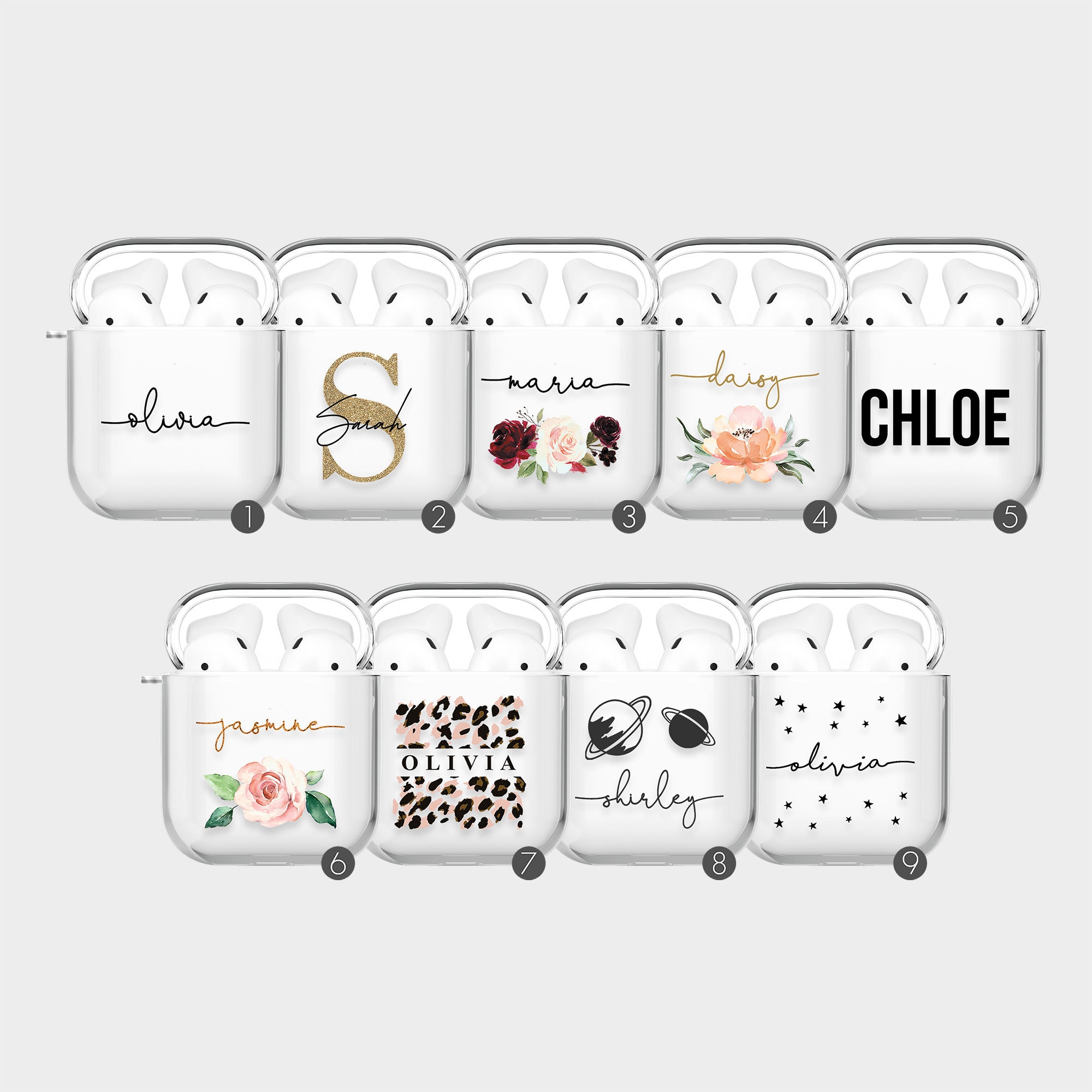 Tirita Personalised Airpod Case Cover for Airpods 1 2 Airpods - Etsy