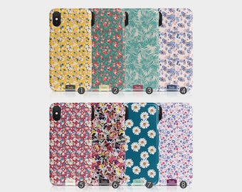 Tirita Hard Phone Case Ditsy Floral Small Flowers Daisies Summer for iPhone 16 16e 15 14 13 12 11 Xs 5s 8 SE 6s Samsung S24 S23 S22 S20 S10