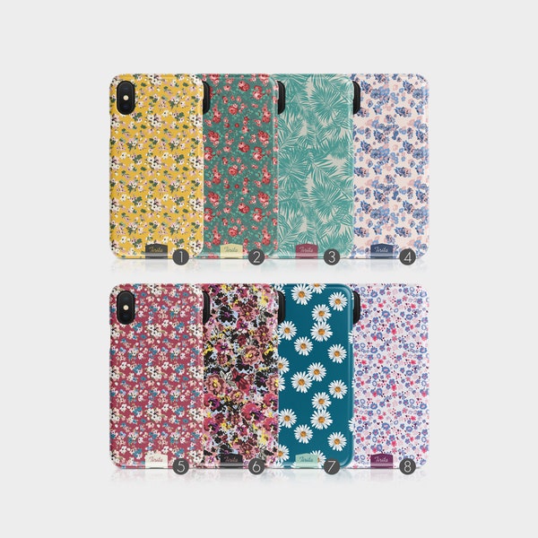 Tirita Hard Phone Case Ditsy Floral Small Flowers Daisies Summer for iPhone 15 14 13 12 11 Xs 5s 8 SE 6s Samsung Galaxy S20 S10