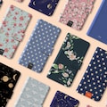 Tirita Wallet Flip Phone Case Flowers Roses Daises Space Moon Stars Planets Bees Polka Dot for iPhone 17 16 15 14 13 Pro Max Samsung S25 S23 product logo