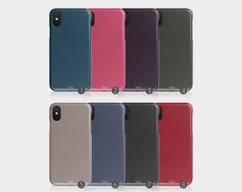Tirita Coque Rigide Élégante Monochome Plaine Deep Bssic Palette de Couleurs iPhone 12 5 5s SE 6 6s 7&8+ X XsMax Xr Samsung Motorola LG Huawei