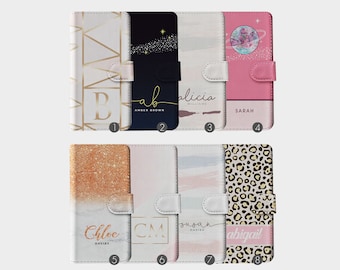 Custodia Portafoglio Con Stampa Animalier Per Telefono Sony Xperia - Pelle Sintetica Con Tasche