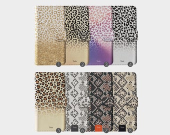 Tirita Wallet Leather Flip Phone Case Animal Print Cheetah Jaguar Snake Cobra Skin for iPhone 15 14 13 12 11 5 SE 6 6s 7 8 Plus X Xr Xs Max