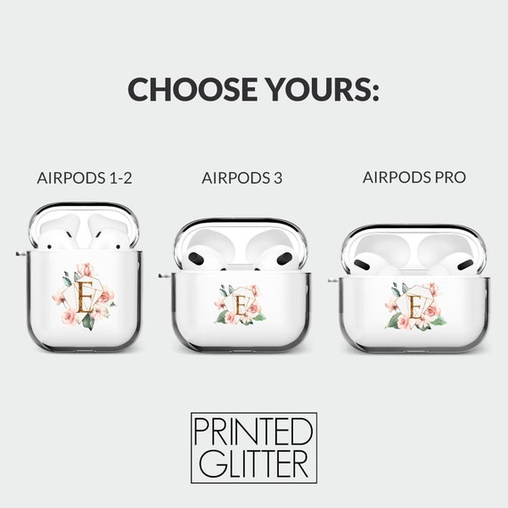 Tirita Funda de funda AirPod personalizada para AirPods 1 2 3 AirPods Pro 1  2 Lindo alienígena para niñas Diseñador Reino Unido Funda transparente con  llavero de clip -  México