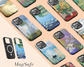 Monet Personalised Phone Case | iPhone 18 Pro Max | iPhone 17 Case | iPhone 16 Pro | 15 14 13 12 11 16e 17e Air Plus Mini | MagSafe