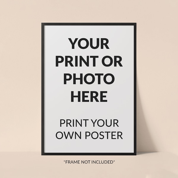 Custom Art Prints, Personalised Poster Prints, Printing Service, A3/A4/A5/8x10/12x16/5x7/4x6, High Quality, Wall Art, Wall Poster