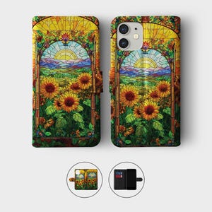Plånboksfodral i målat glas | iPhone 17-fodral | iPhone 16 | iPhone 13 | iPhone 15 | iPhone 14 | iPhone 11 Pro Max Plus | S22 S24 S25 08