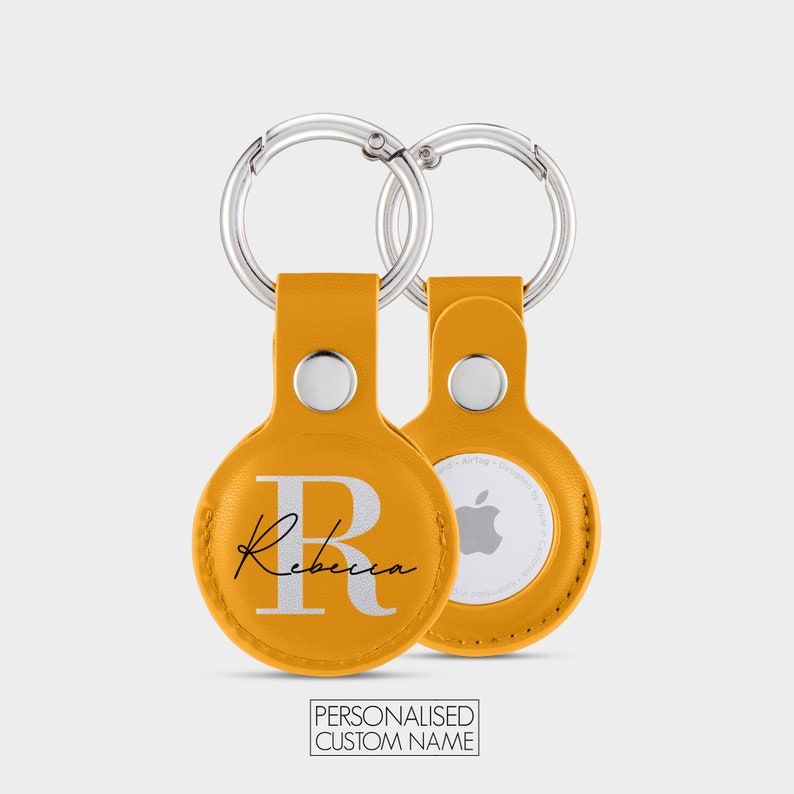 iman airtag keychain – modern+chic