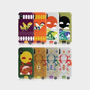 Tirita Hard Phone Case Folk Art Folklore Naive Motifs for iPhone 12 11 11 Pro 5 5s SE 6 6s 7&8 Plus X Xs Max Xr Samsung Motorola LG Huawei