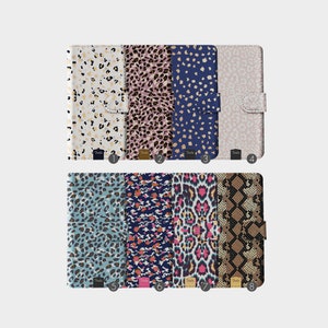 Tirita portemonnee lederen flip telefoonhoes dierenprint cheetah slangenleer slang goud voor iPhone 16 15 14 13 12 11 SE 8 Xs max Samsung S23 S22