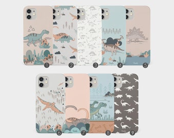 Étui rigide pour téléphone Tirita, dinosaures impressionnants T Rex Reptile jurassique pour iPhone 16 15 14 13 12 11 Xs 8 SE Samsung Galaxy S24 S23 S22 S20