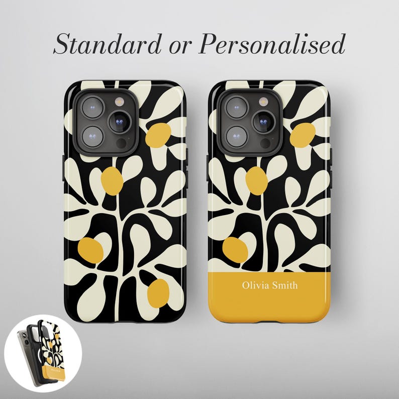 Personligt blommigt Matisse-skal | iPhone 18 Pro Max | iPhone 17-skal | iPhone 16 Pro | 15 14 13 12 11 16e 17e Air Plus Mini | MagSafe 08