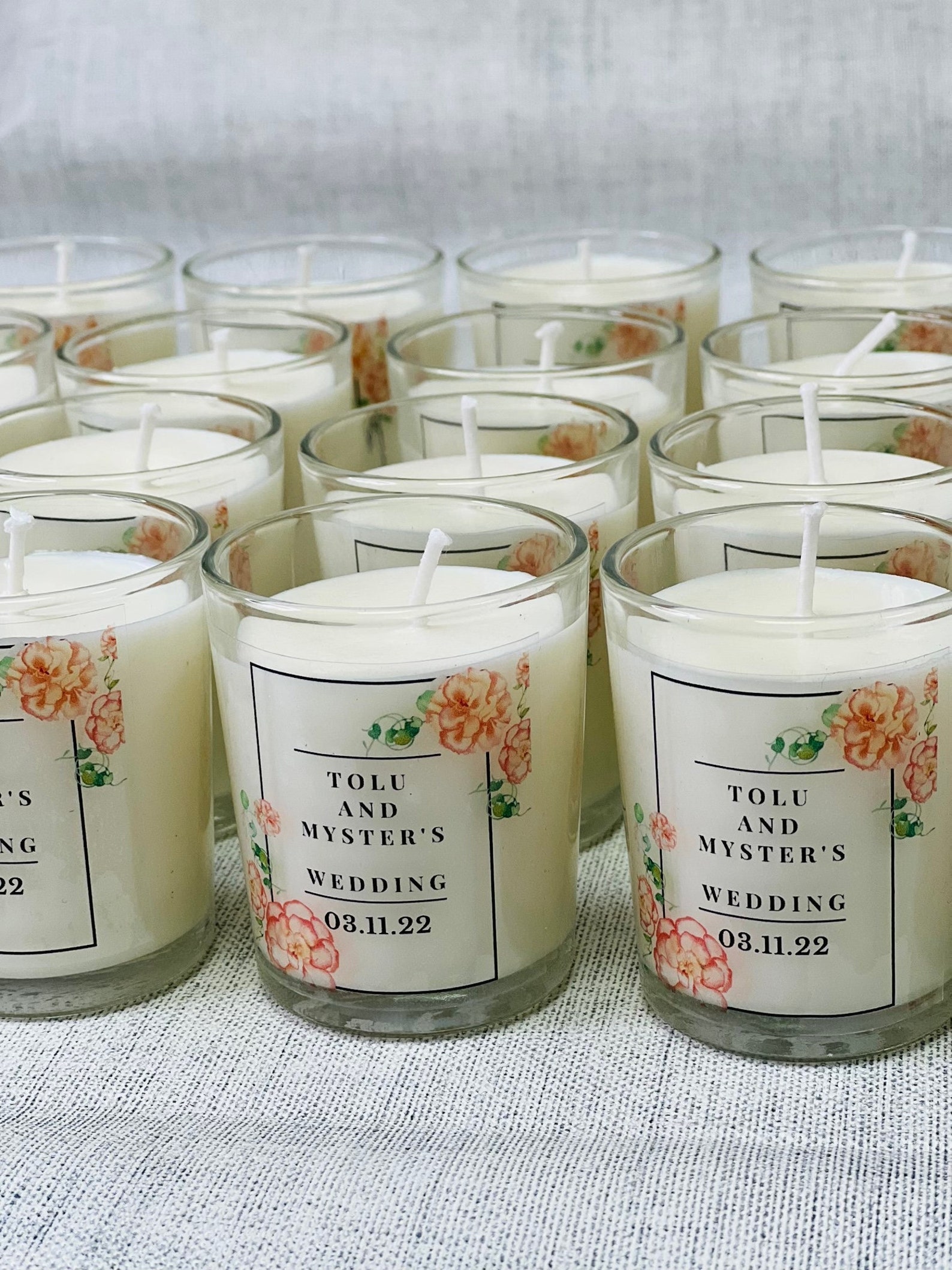 Candle Favours | Personalised Candle Favours | Baby Shower Favors Candle Favours | Personalised Candle Favours | Baby Shower Favors
