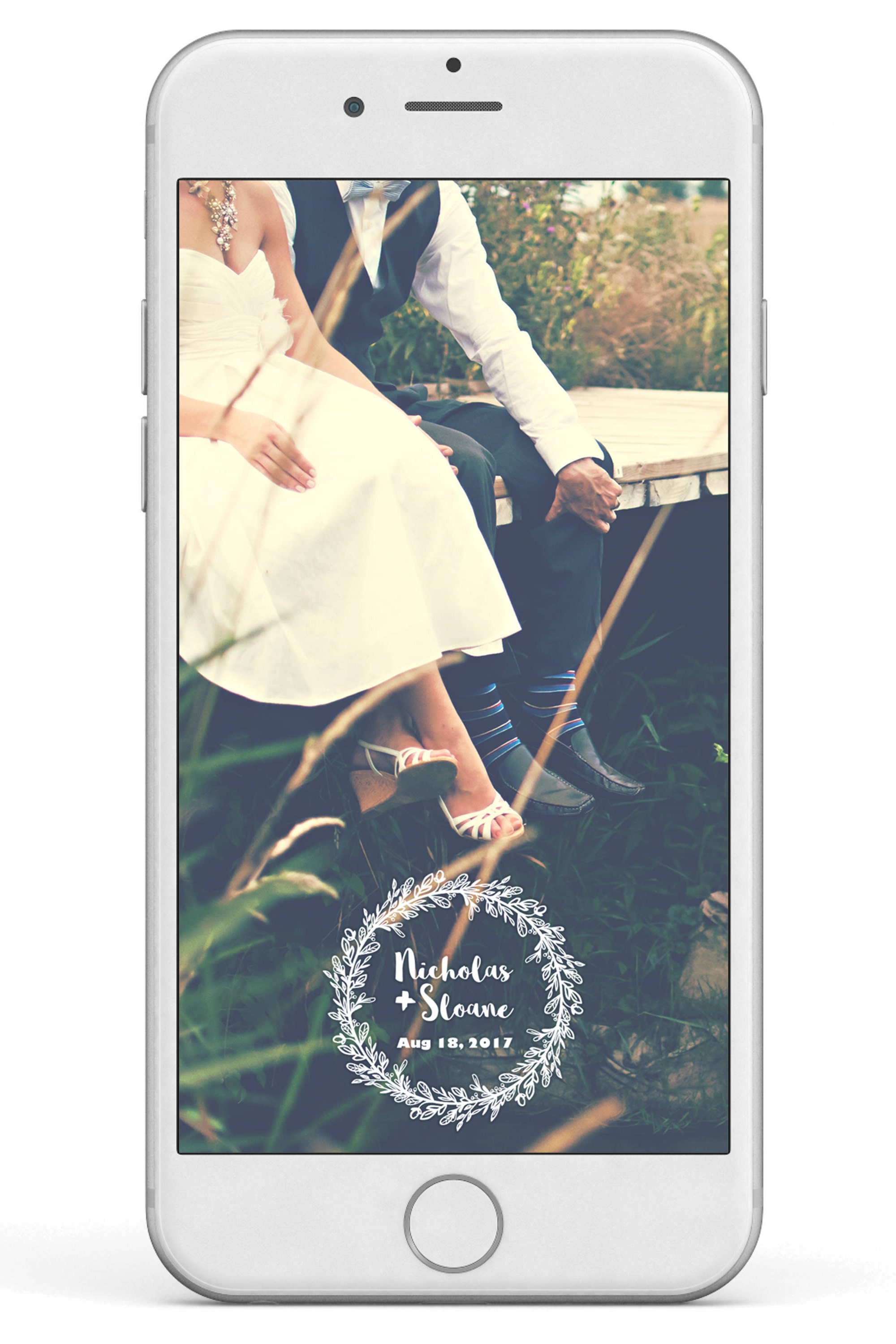 Snapchat Wedding filter Wedding Custom Snapchat Filter