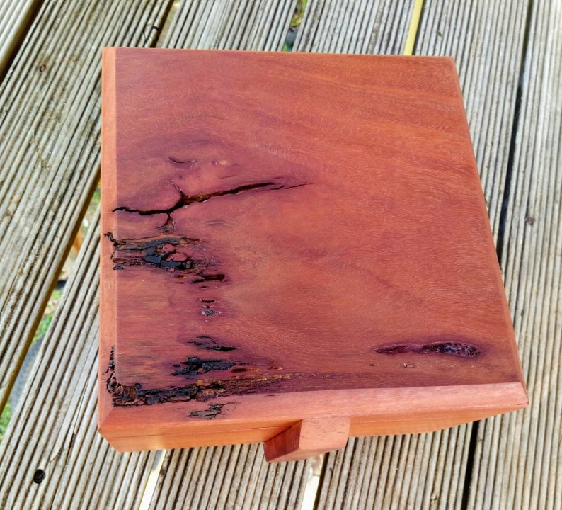 Handmade Australian Red Gum Square Gift Wooden Box Storage Organization Home Living Lifepharmafze Com