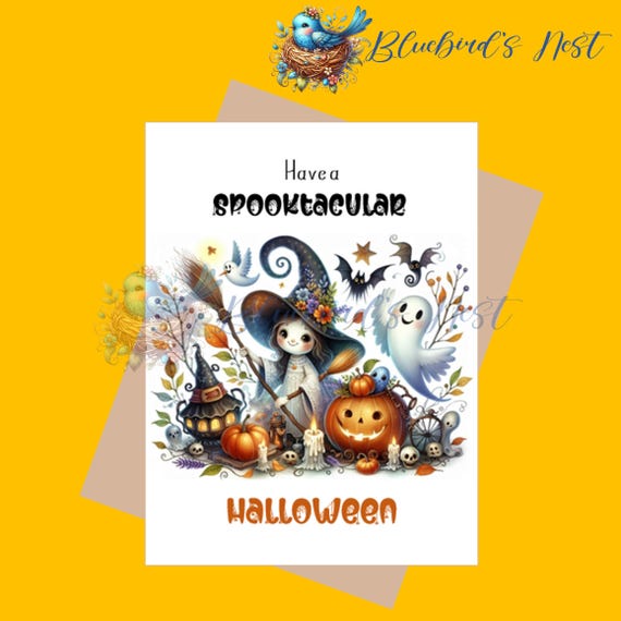 Have a Spooktacular Halloween - Etsy